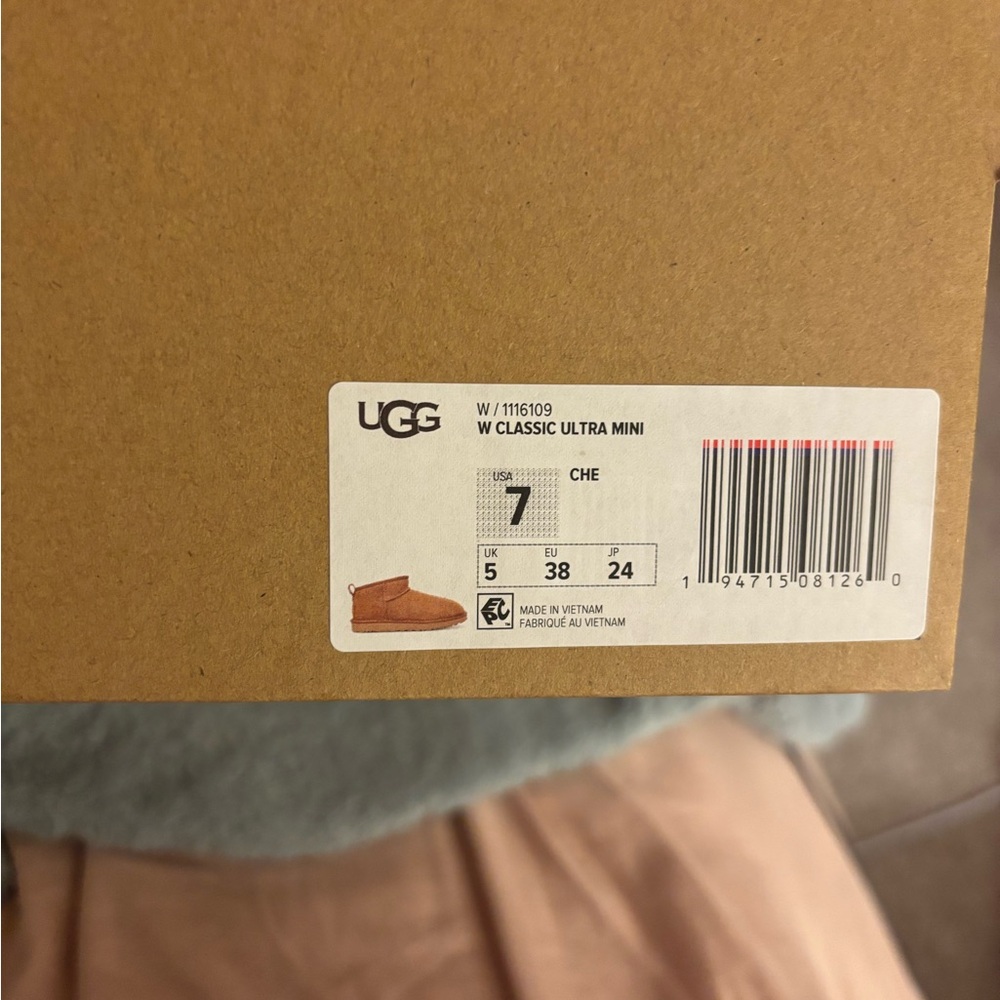 uggs ultra mini chestnut - Picture 3 of 3